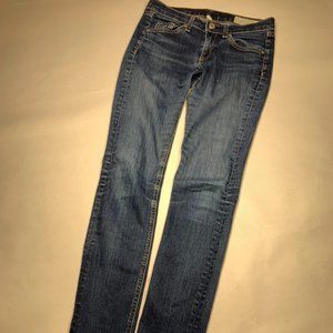 Rag and Bone Skinny; Womens 25; Heritage Wash